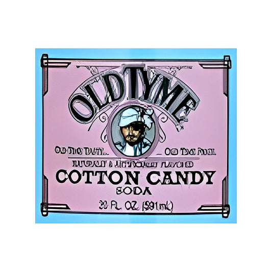 OLDTYME COTTON CANDY SODA - processed