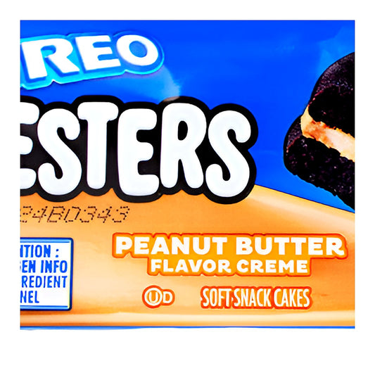 Oreo Cakesters Peanut Butter - processed