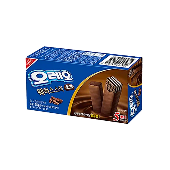 Oreo chocolate wafers sticks (Korea)