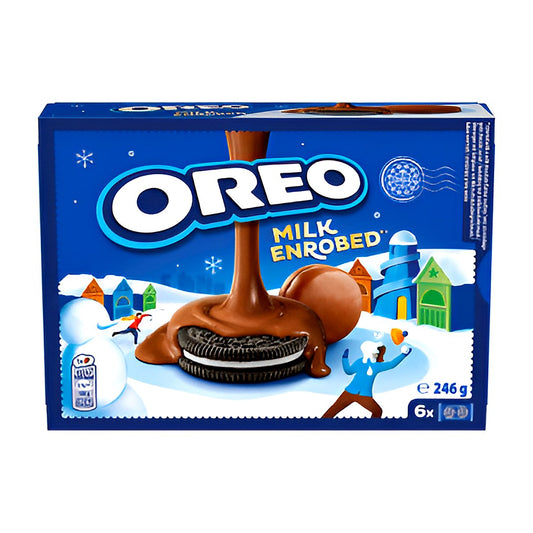 Oreo Cookies Enrobed Milk Chocolate (Spain) - processed
