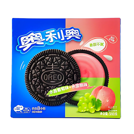 Oreo Sandwich Grape & Peach Flavor - processed