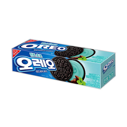 Oreo Mint Sandwich Cookies 80g - processed