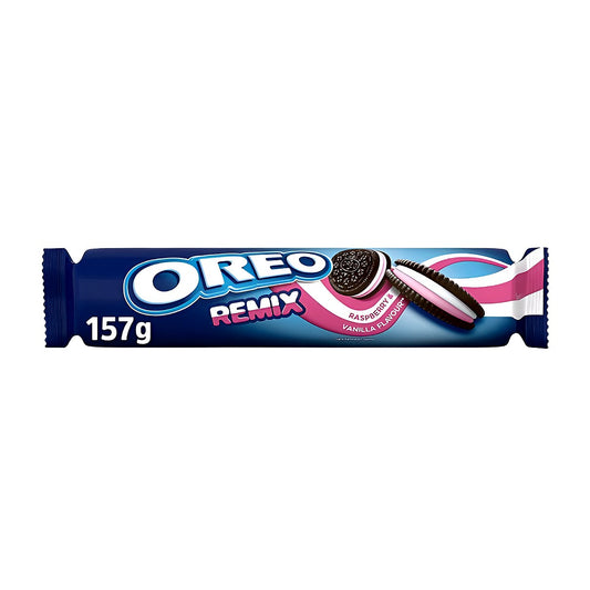 Oreo Remix Raspberry & Vanilla Flavour - processed