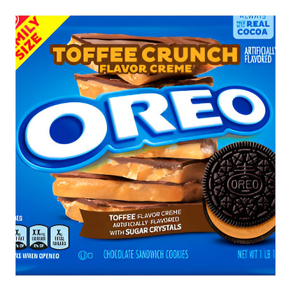 Oreo Toffee Crunch Flavor Creme - processed