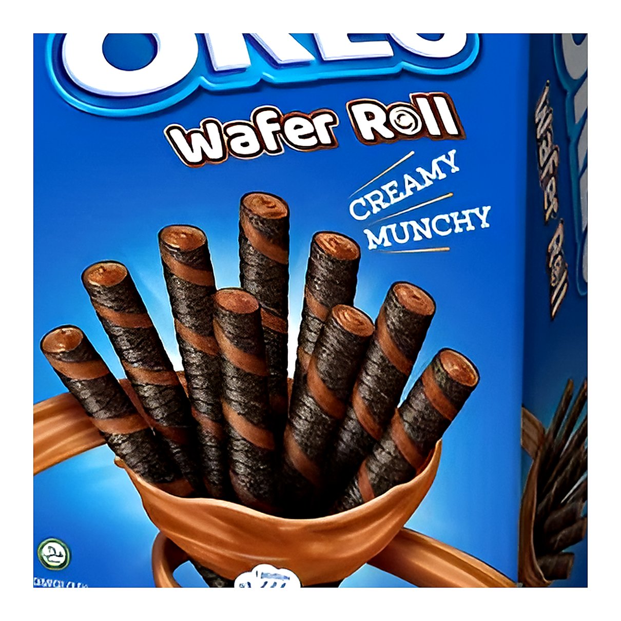 Oreo Wafer Choco Roll Creamy Munchy - processed