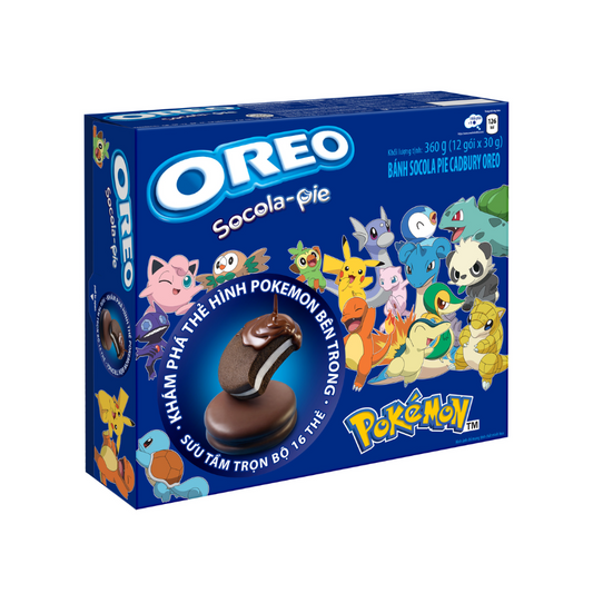 Oreo Cadbury Original Socola Pie Pokemon