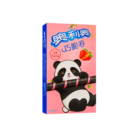 Oreo Rolled Wafers Strawberry