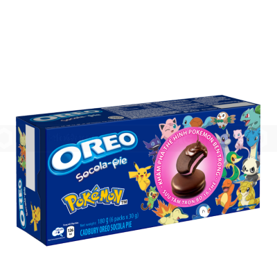 Oreo Strawberry Socola Pie Pokemon