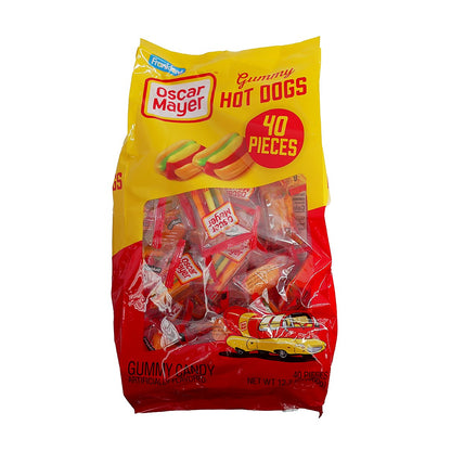 Oscar Mayer Gummy Hot Dogs - processed