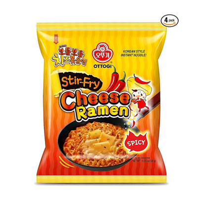 Ottogi Spicy Cheese Ramen - processed