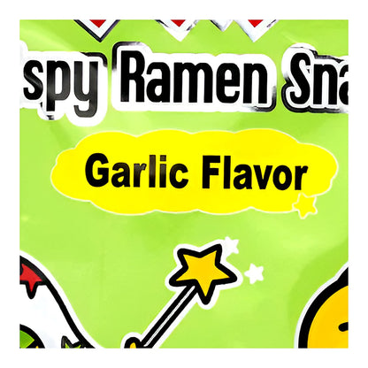 Oyatsu Baby Star Crispy Ramen Snack Garlic Flavor - processed