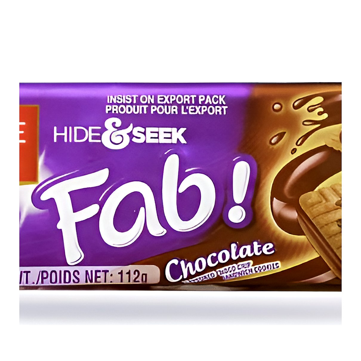 Parle Hide & Seek Fab Chocolate Cookies - processed