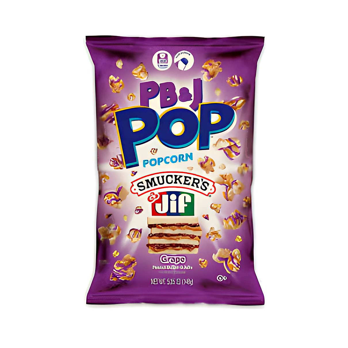 PB&J Popcorn Jif Grape - processed