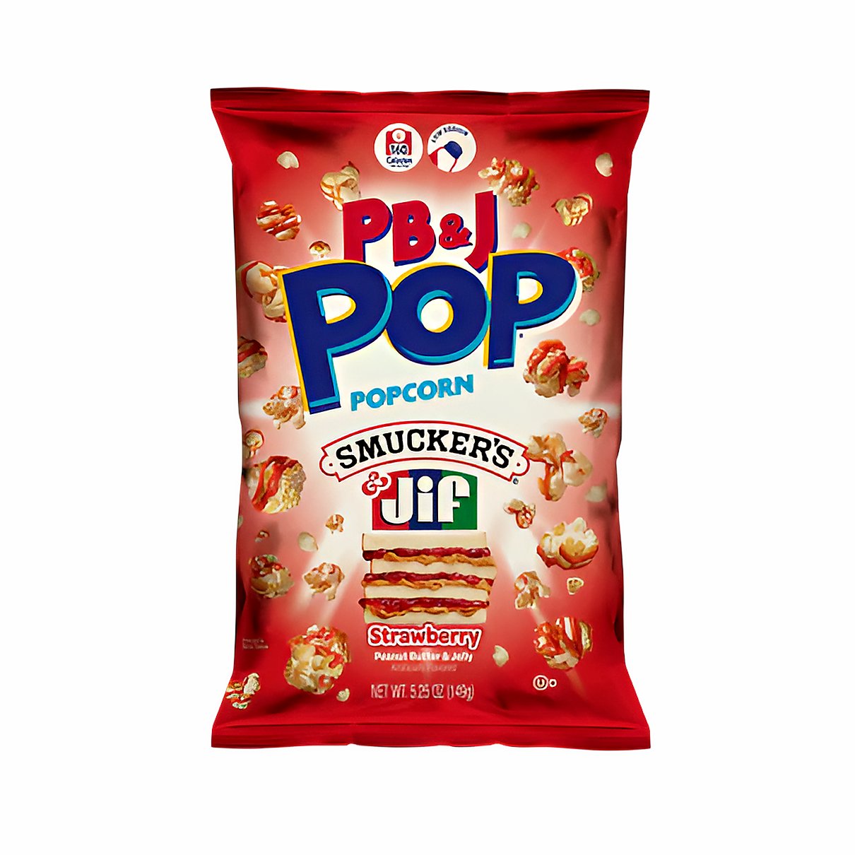 PB&J Popcorn Jif Strawberry - processed
