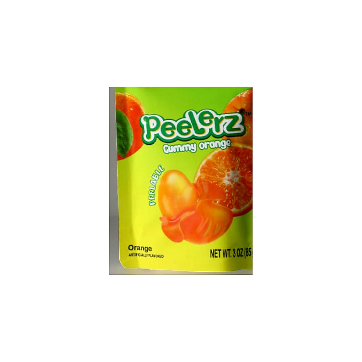 Peelerz Gummy Orange 3 oz - processed