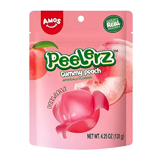 Peelerz Gummy Peach 3oz - processed