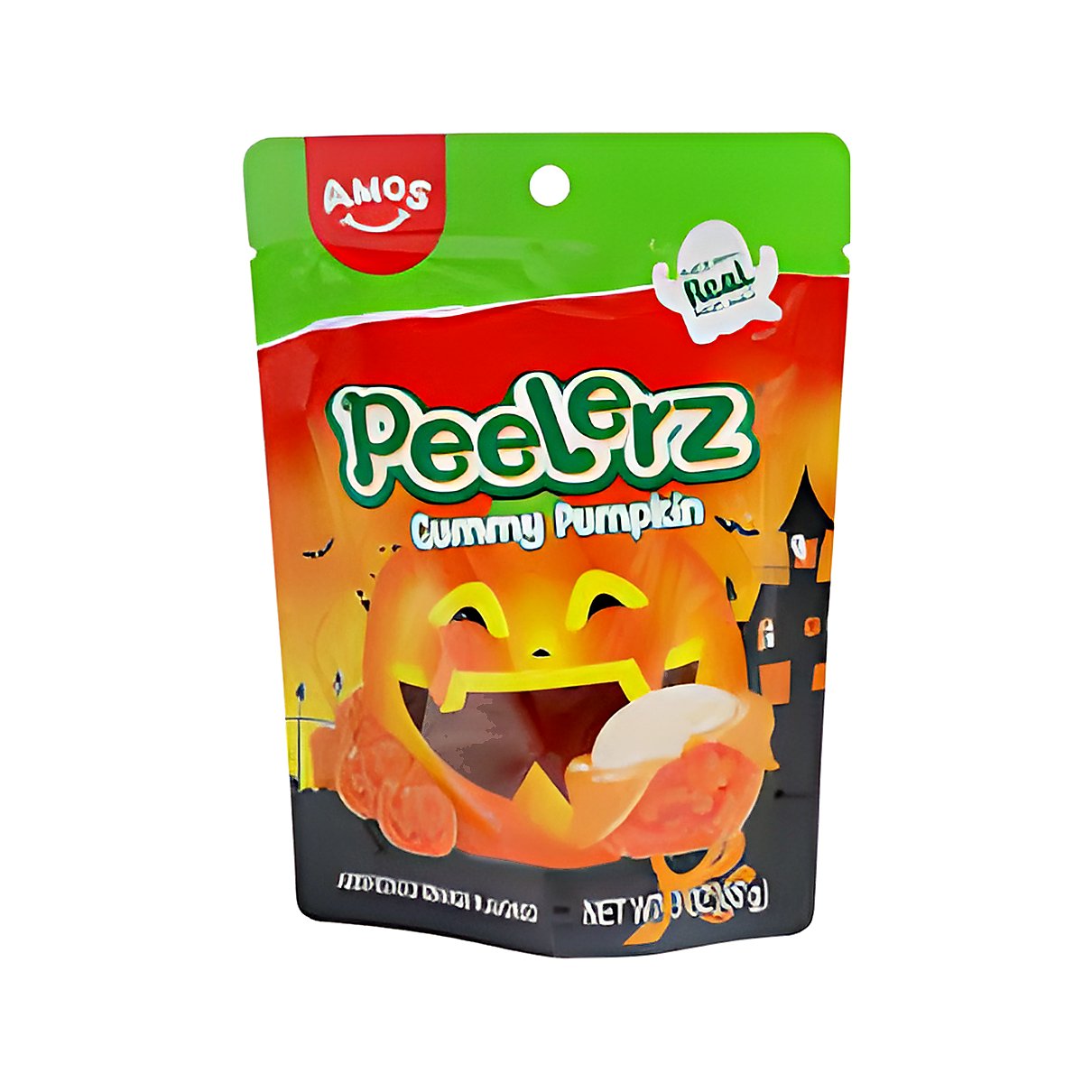 Peelerz Gummy Pumpkin Orange Flavor - processed