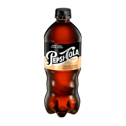 Pepsi Cola zero sugar cream soda - processed