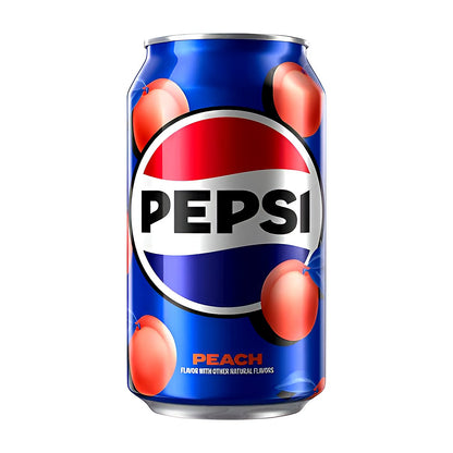 Pepsi Peach 355ml - processed