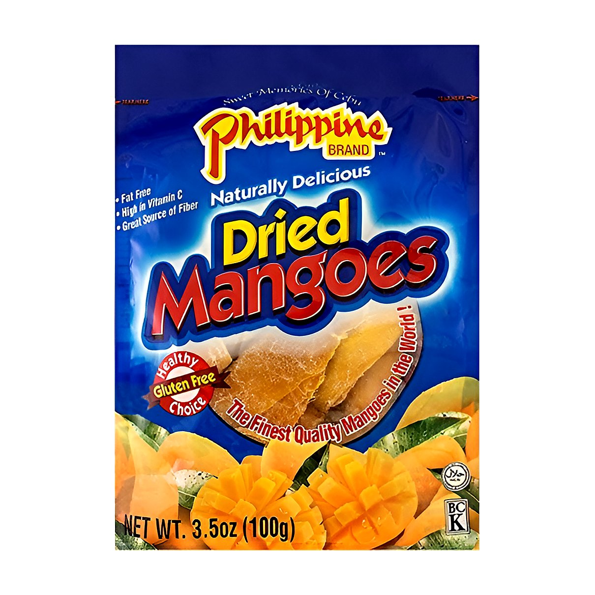 Philippine Naturally Dried Mangoes - processed
