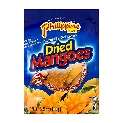 Philippine Naturally Dried Mangoes - processed