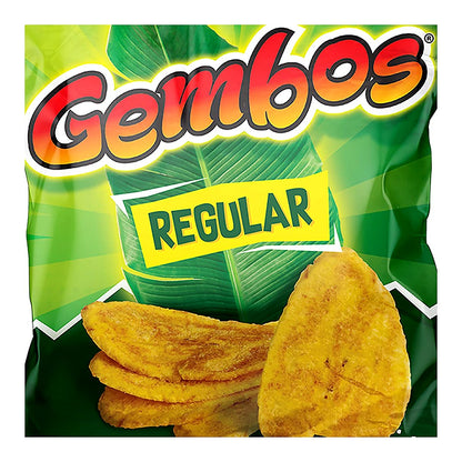 Plantain Chips Gembos Regular - processed