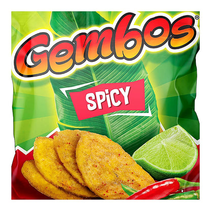 Plantain Chips Gembos Spicy - processed