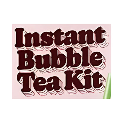Pocas Instant Bubble Tea Kit Strawberry - processed