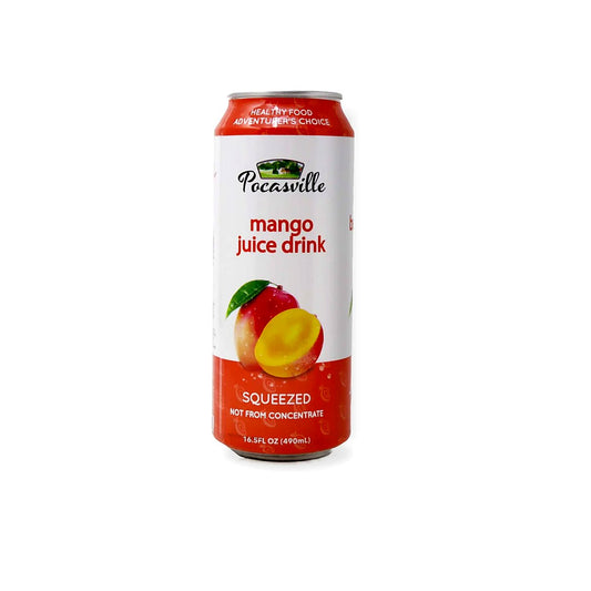 Pocasville Fruit Juices, Mango, 16.5 Fluid Ounce - processed