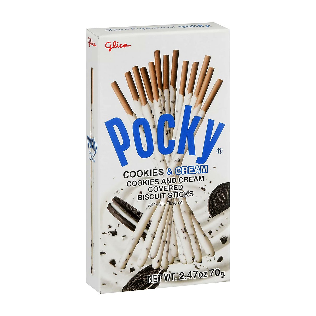 Pocky Cookies & Cream - processed