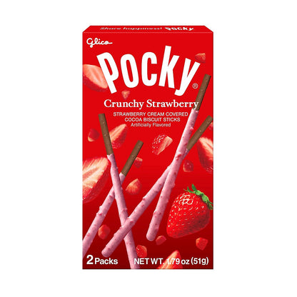 Pocky Crunchy Strawberry Indonesia - processed