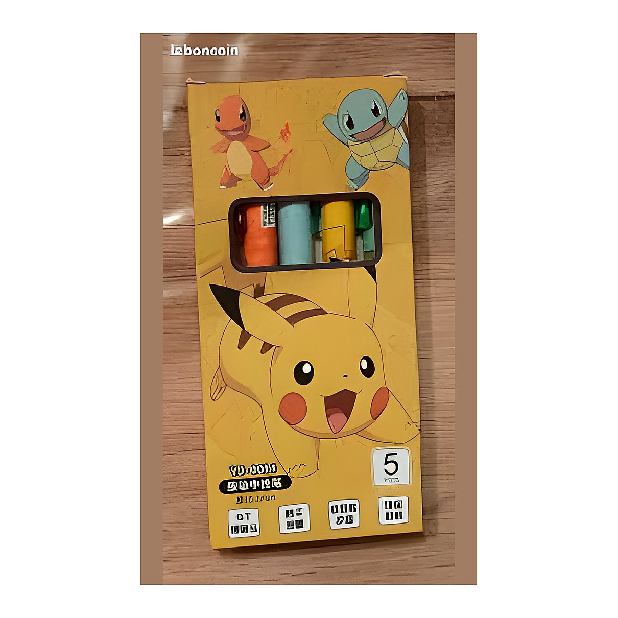 Pokémon Pen Set - processed