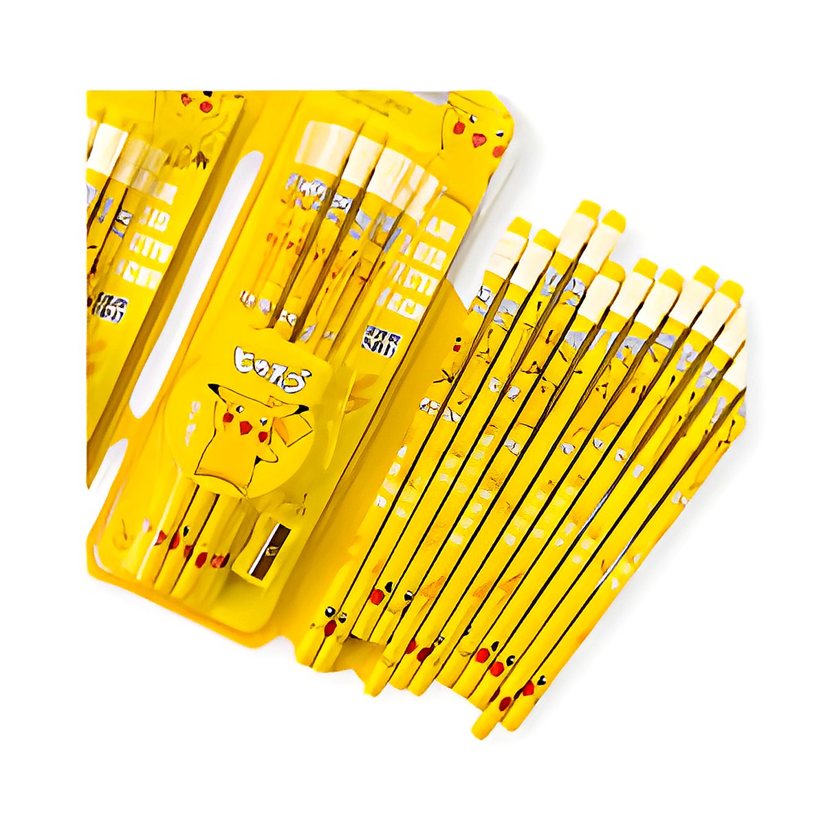 Pokémon pencils with Sharpener - processed