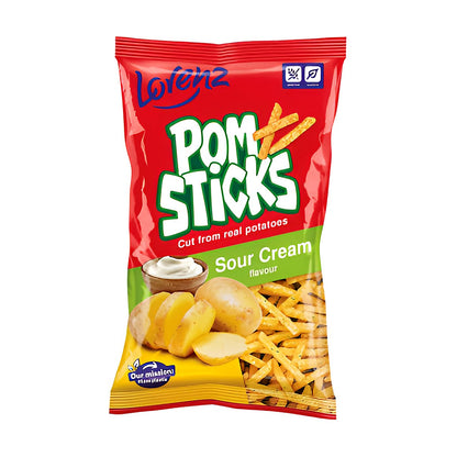 Pom Sticks Sour Cream Geschmack Flavor - processed
