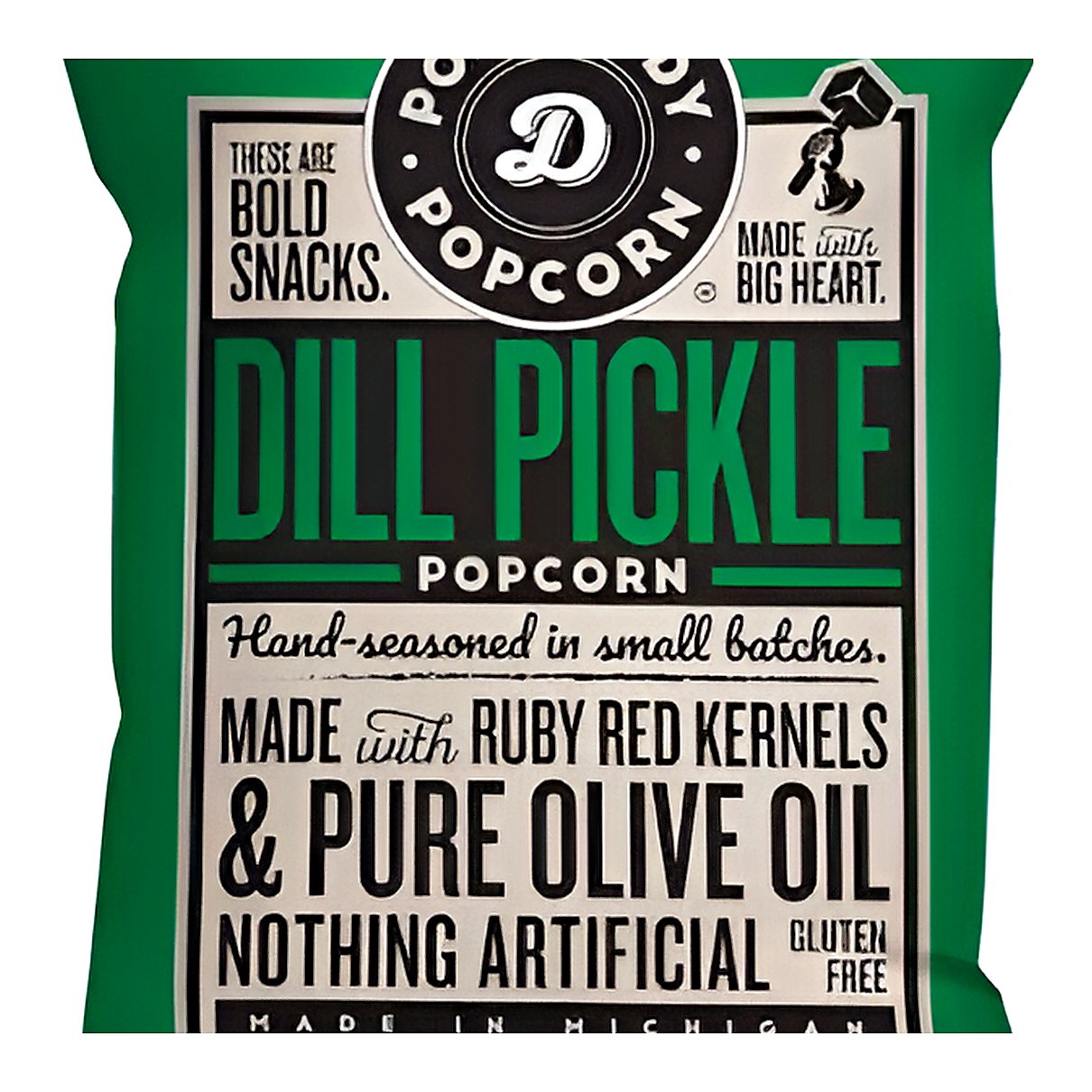 Pop Daddy Popcorn - Dill Pickle - processed
