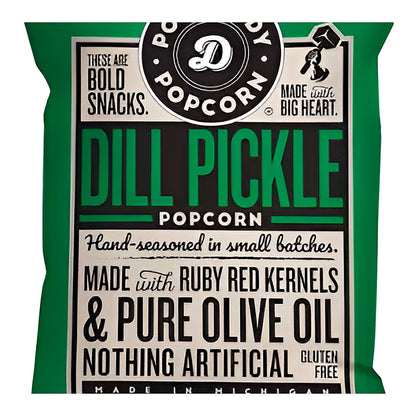 Pop Daddy Popcorn - Dill Pickle - processed