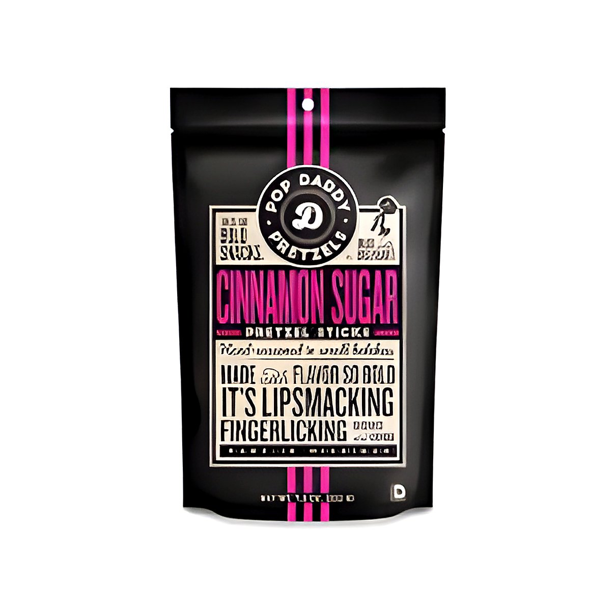 Pop Daddy Pretzels - Cinnamon Sugar 7.5oz - processed