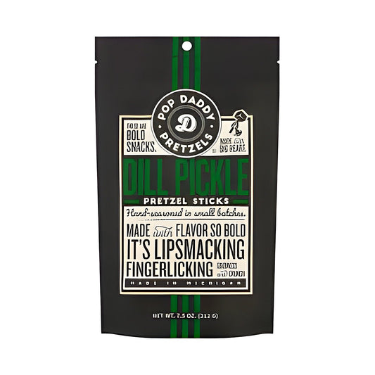 Pop Daddy Pretzels - Dill Pickle 7.5oz - processed