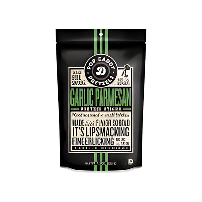 Pop Daddy Pretzels - Garlic Parmesan 7.5oz - processed