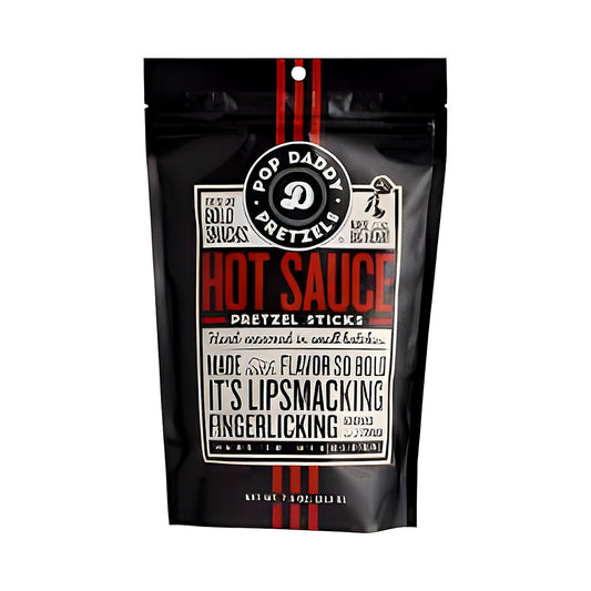 Pop Daddy Pretzels - Hot Sauce 7.5 oz - processed