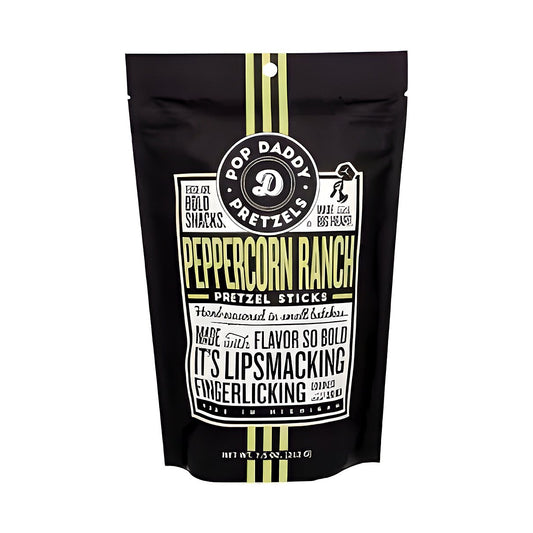 Pop Daddy Pretzels - Peppercorn Ranch 7.5oz - processed