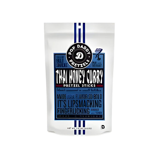 Pop Daddy Pretzels - Thai Honey Curry 7.5oz - processed