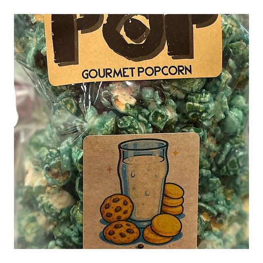 Pop Gourmet Popcorn - Cookies and Cream - processed