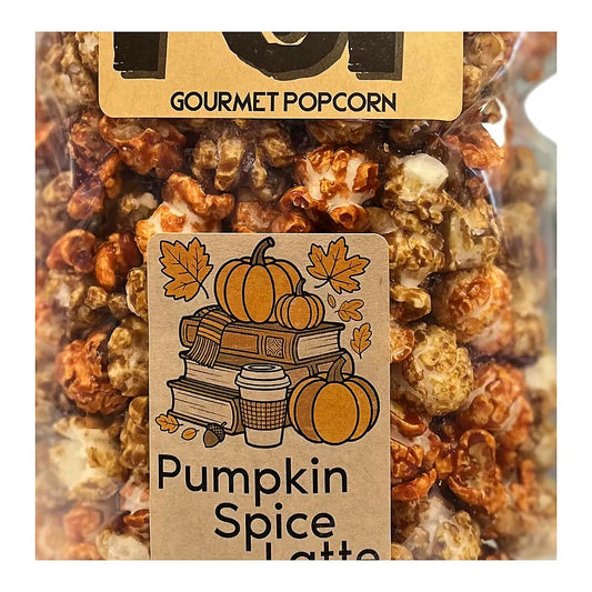 Pop Gourmet Popcorn - Pumpkin Spice Latte - processed
