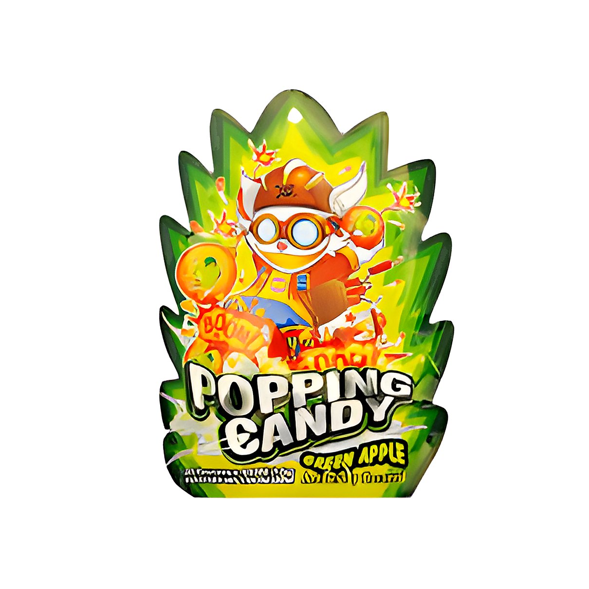 Popping Candy Green Apple - processed