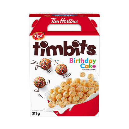 Post Timbits Birthday Cake Cereal - processed