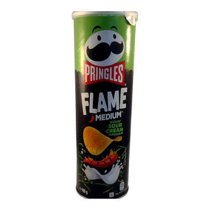 Pringles Flame Medium Sour Cream Flavor - processed