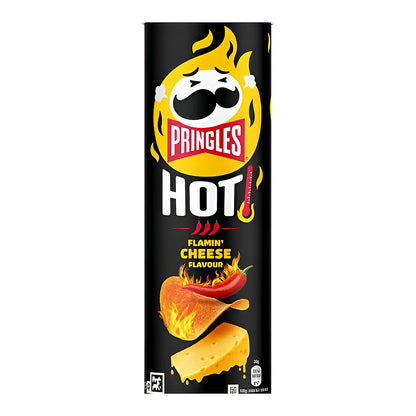 Pringles hot flamin cheese flavor - processed
