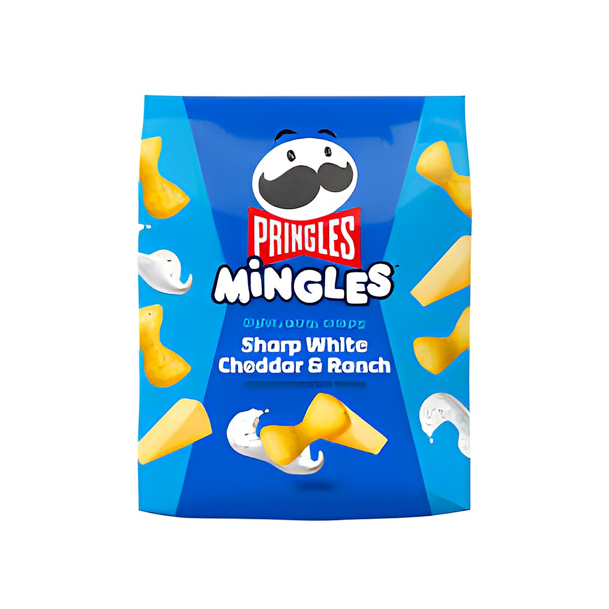 Pringles mingles sharp white cheddar & ranch - processed
