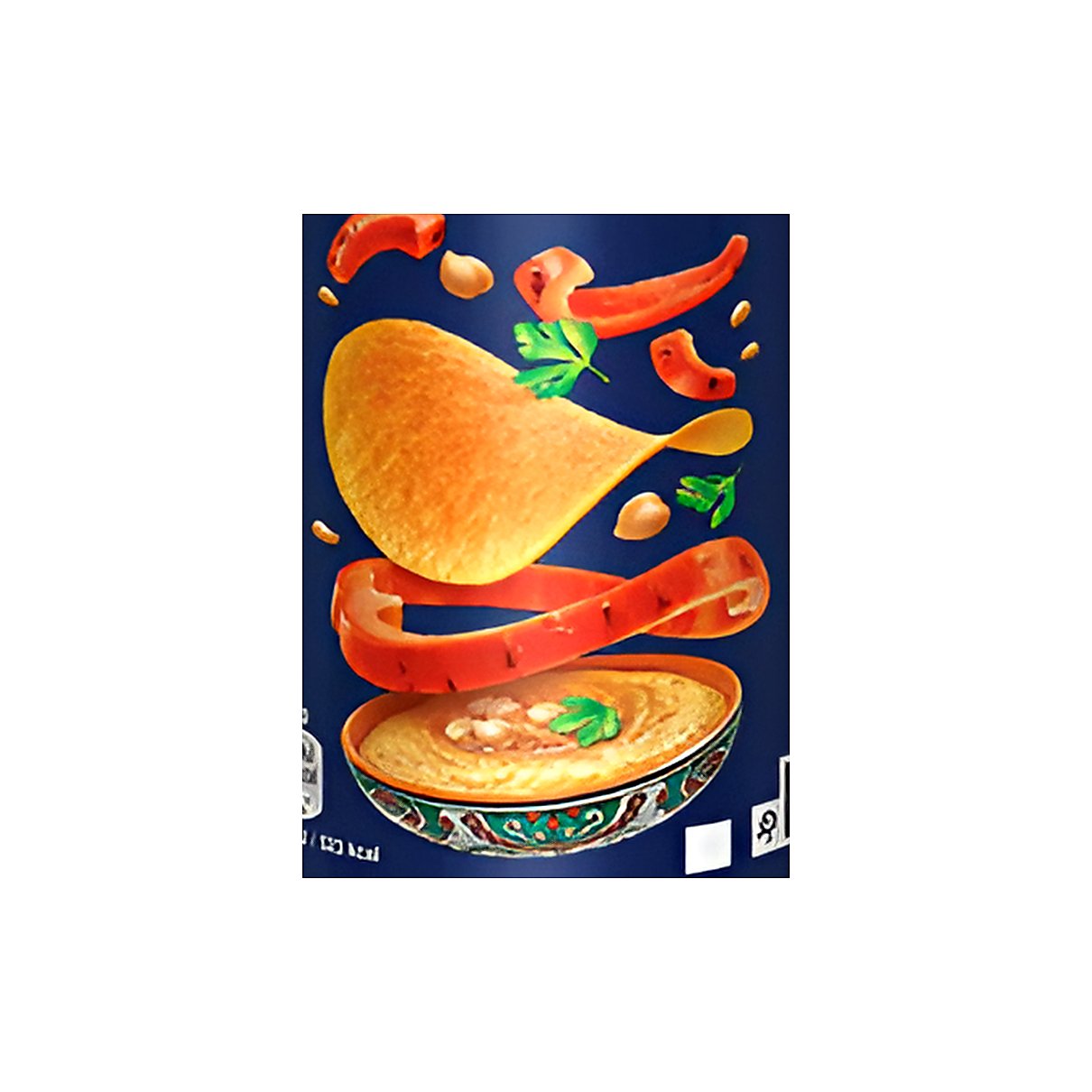 Pringles roasted pepper & hummus - processed